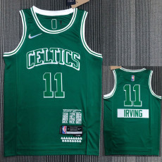 21-22 Celtics IRVING #11 Green City Edition Top Quality Hot Pressing NBA Jersey