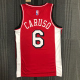 21-22 Bulls CARUSO #6 Red City Edition Top Quality Hot Pressing NBA Jersey