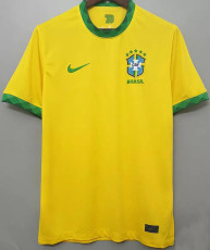 2020 Brazil Home 1:1 Yellow Fans Soccer Jersey