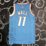 21-22 CLIPPERS WALL #11 Blue 75th Anniversary City Edition Top Quality Hot Pressing NBA Jersey