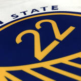 21-22 Warriors WIGGINS #22 White 75th Anniversary Top Quality Hot Pressing NBA Jersey