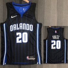 21-22 Magic FULTZ #20 Black 75th Anniversary Top Quality Hot Pressing NBA Jersey
