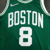 21-22 Celtics WALKER #8 Green 75th Anniversary Top Quality Hot Pressing NBA Jersey