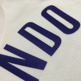 21-22 Lakers RONDO #4 White 75th Anniversary Top Quality Hot Pressing NBA Jersey
