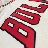 21-22 Bulls RODMAN #91 White 75th Anniversary Top Quality Hot Pressing NBA Jersey