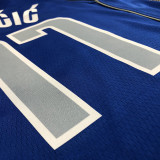 21-22 Dallas DONCIC #11 Blue 75th Anniversary Top Quality Hot Pressing NBA Jersey