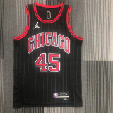21-22 Bulls JORDAN #45 Black Trapeze Edition Top Quality Hot Pressing NBA Jersey