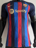 22-23 BAR Home Player Version Soccer Jersey
