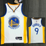 21-22 Warriors IGUODALA #9 White 75th Anniversary Top Quality Hot Pressing NBA Jersey