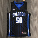 21-22 Magic ANTHONY #50 Black 75th Anniversary Top Quality Hot Pressing NBA Jersey