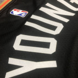 22-23 HAWKS YOUNG #11 Black City Edition Top Quality Hot Pressing NBA Jersey