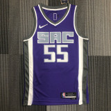 21-22 Kings WILLIAMS #55 Purple 75th Anniversary Top Quality Hot Pressing NBA Jersey