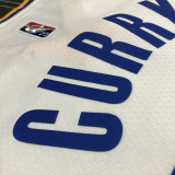 21-22 Warriors CURRY #30 White 75th Anniversary Top Quality Hot Pressing NBA Jersey