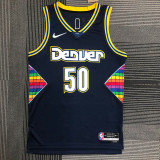 21-22 Nuggets Gordon #50 Royal blue City Edition Top Quality Hot Pressing NBA Jersey
