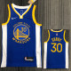21-22 Warriors CURRY #30 Blue 75th Anniversary Top Quality Hot Pressing NBA Jersey