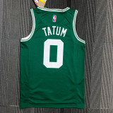 21-22 Celtics TATUM #0 Green 75th Anniversary Top Quality Hot Pressing NBA Jersey