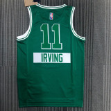21-22 Celtics IRVING #11 Green City Edition Top Quality Hot Pressing NBA Jersey