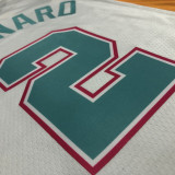21-22 Sa Spurs LEONARO #2 White City Edition Top Quality Hot Pressing NBA Jersey