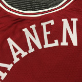 21-22 Bulls MARKKANEN #24 Red 75th Anniversary Top Quality Hot Pressing NBA Jersey