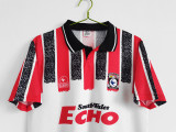 1990 Cardiff City Red Retro Soccer Jersey