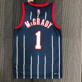 21-22 Rockets McGRADY #1 Dark blue City Edition Top Quality Hot Pressing NBA Jersey