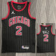21-22 Bulls BALL #2 Black Trapeze Edition Top Quality Hot Pressing NBA Jersey