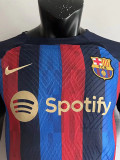22-23 BAR Home Player Version Soccer Jersey