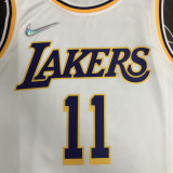21-22 LAKRS IRVING #11 White 75th Anniversary Top Quality Hot Pressing NBA Jersey