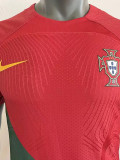 22-23 Portugal Home World Cup Player Version Soccer Jersey