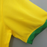 2020 Brazil Home 1:1 Yellow Fans Soccer Jersey