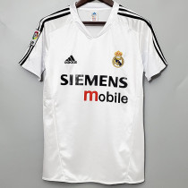 2004-2005 RMA Home Retro Soccer Jersey