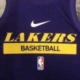22-23 LAKERS Purple NBA Training Vest