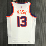 21-22 Suns NASH #13 White 75th Anniversary Top Quality Hot Pressing NBA Jersey