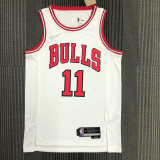 21-22 Bulls DEROZAN #11 White 75th Anniversary Top Quality Hot Pressing NBA Jersey