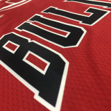 21-22 Bulls LAVINE #8 Red 75th Anniversary Top Quality Hot Pressing NBA Jersey