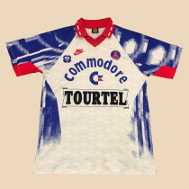 1993-1994 PSG Paris Away Retro Soccer Jersey
