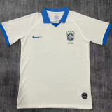 2019-2020 Brazil White Away Retro Soccer Jersey