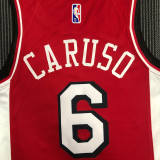 21-22 Bulls CARUSO #6 Red City Edition Top Quality Hot Pressing NBA Jersey