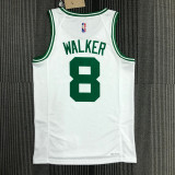 21-22 Celtics WALKER #8 White 75th Anniversary Top Quality Hot Pressing NBA Jersey