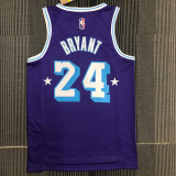 21-22 Lakers BRYANT #24 Purple City Edition Top Quality Hot Pressing NBA Jersey