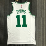 21-22 Celtics IRVING #11 White 75th Anniversary Top Quality Hot Pressing NBA Jersey
