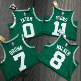 21-22 Celtics TATUM #0 Green 75th Anniversary Top Quality Hot Pressing NBA Jersey