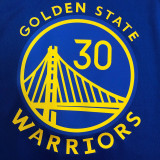 21-22 Warriors CURRY #30 Blue 75th Anniversary Top Quality Hot Pressing NBA Jersey