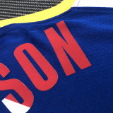 21-22 Warriors THOMPSON #11 'Mexico' Blue City Edition Top Quality Hot Pressing NBA Jersey