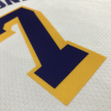 21-22 Lakers ANTHONY #7 White 75th Anniversary Top Quality Hot Pressing NBA Jersey