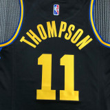 21-22 Warriors THOMPSON #11 Black City Edition Top Quality Hot Pressing NBA Jersey
