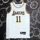 21-22 LAKRS IRVING #11 White 75th Anniversary Top Quality Hot Pressing NBA Jersey