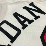 21-22 Bulls JORDAN #23 White 75th Anniversary Top Quality Hot Pressing NBA Jersey