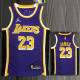21-22 Lakers JAMES #23 Purple Trapeze Edition Top Quality Hot Pressing NBA Jersey