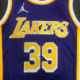 21-22 Lakers HOWARD #39 Purple Trapeze Edition Top Quality Hot Pressing NBA Jersey